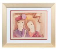 Marie Laurencin (French 1883-1956) Two Women initialed…