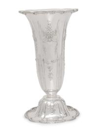 An American Silver Vase