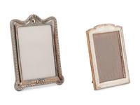 Two English Silver Picture Frames
