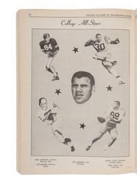 Mike Ditka's Personally Owned 1961 College All Stars vs Philadelphia Eagles Game Program