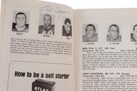 A 1968 Chicago Bears Signed Autograph Media Guide Including George Halas and Gale Sayers (PSA Authentic),