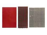 Three Woven Cotton and Wool Coverlets