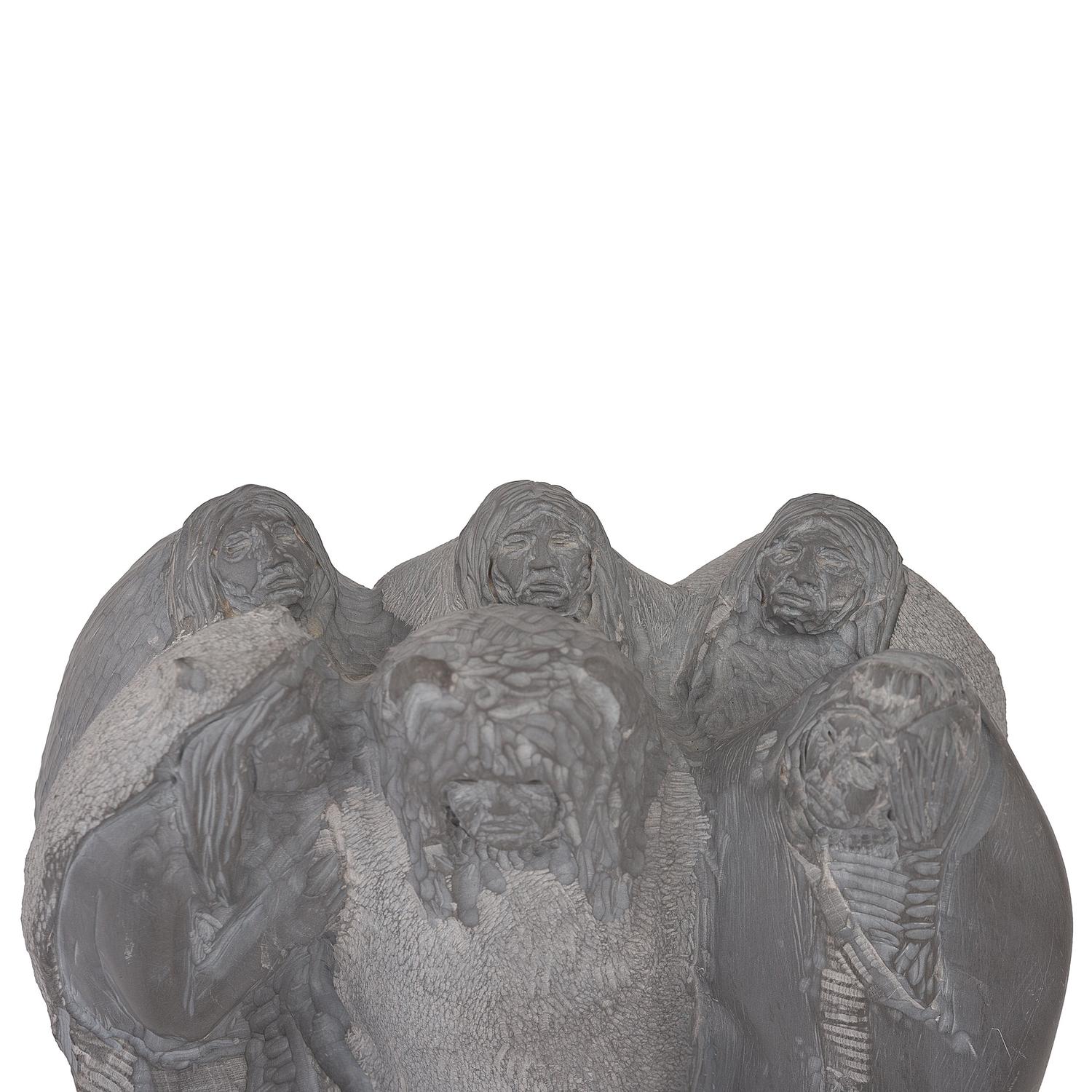 untitled, soapstone carving