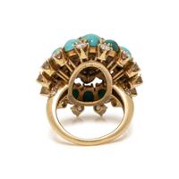 VAN CLEEF & ARPELS, TURQUOISE AND DIAMOND RING