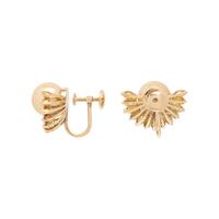 YELLOW GOLD, CULTURED PEARL, YELLOW DIAMOND, AND DIAMOND JEWELRY SUITE