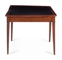 A French Walnut Flip-Top Table