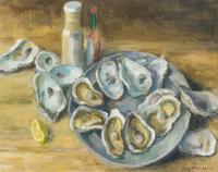 Guy A. Wiggins, (American, b. 1920), A Feast of Blue Points