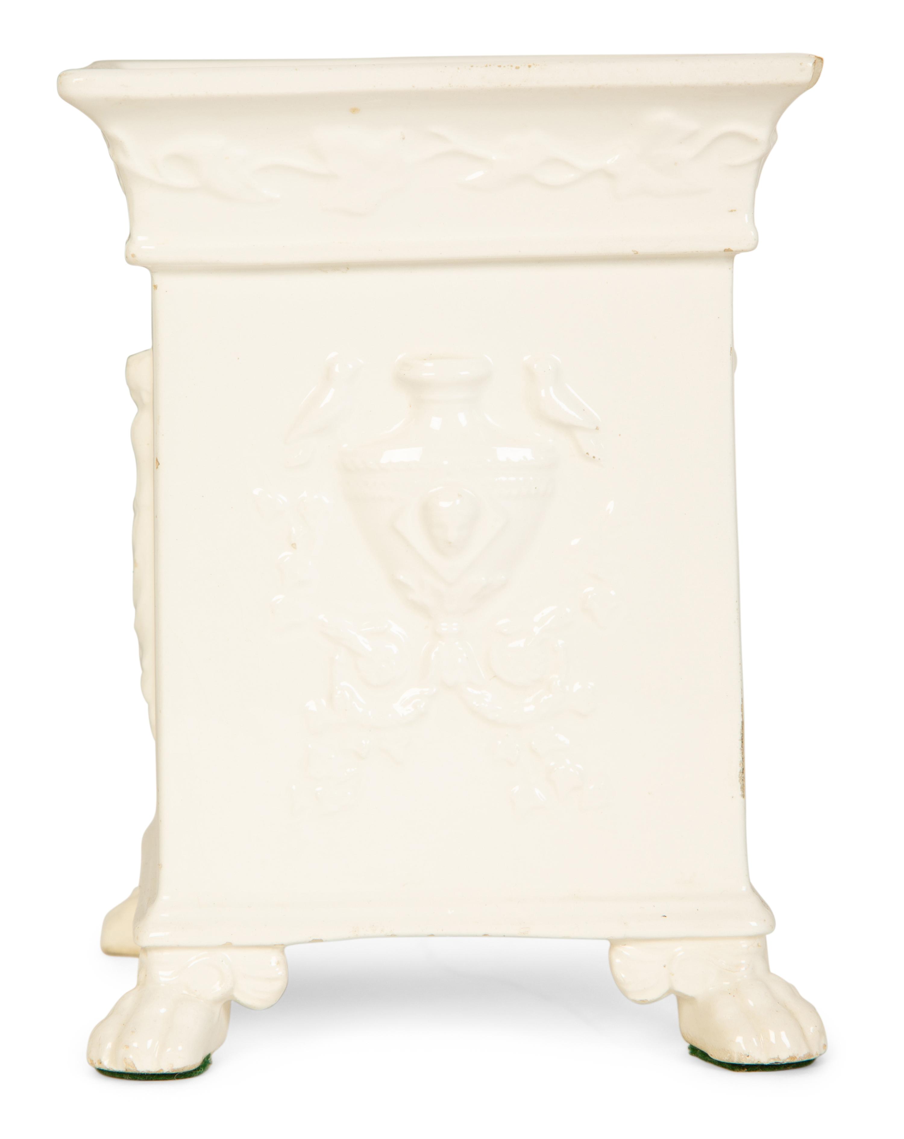 Three Bisque Porcelain Table Articles