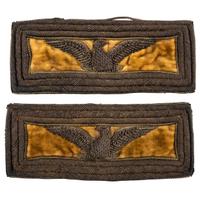 Civil War colonel of cavalry shoulder straps.