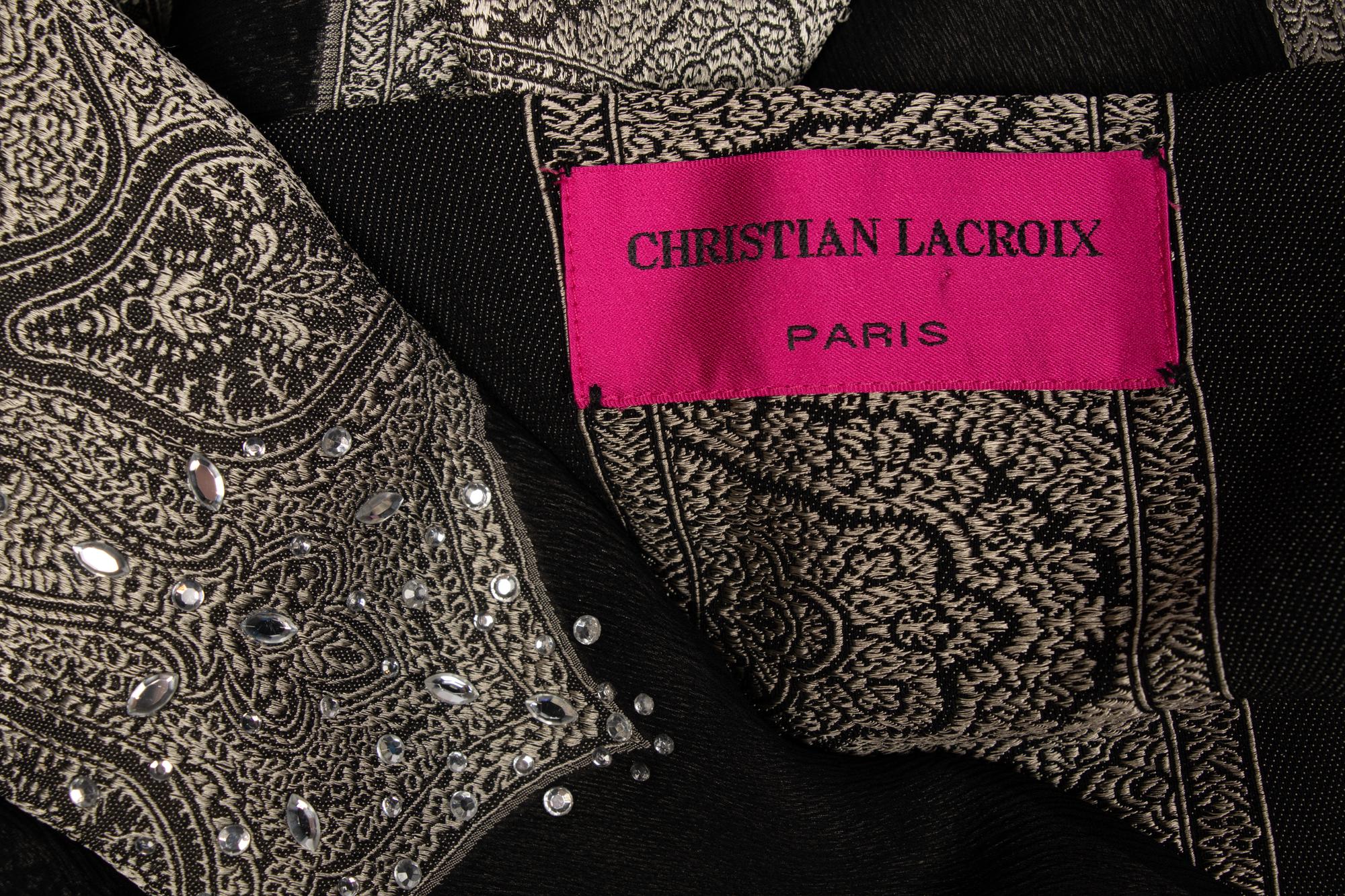 Christian Lacroix Wrap with Fringe, 1990s