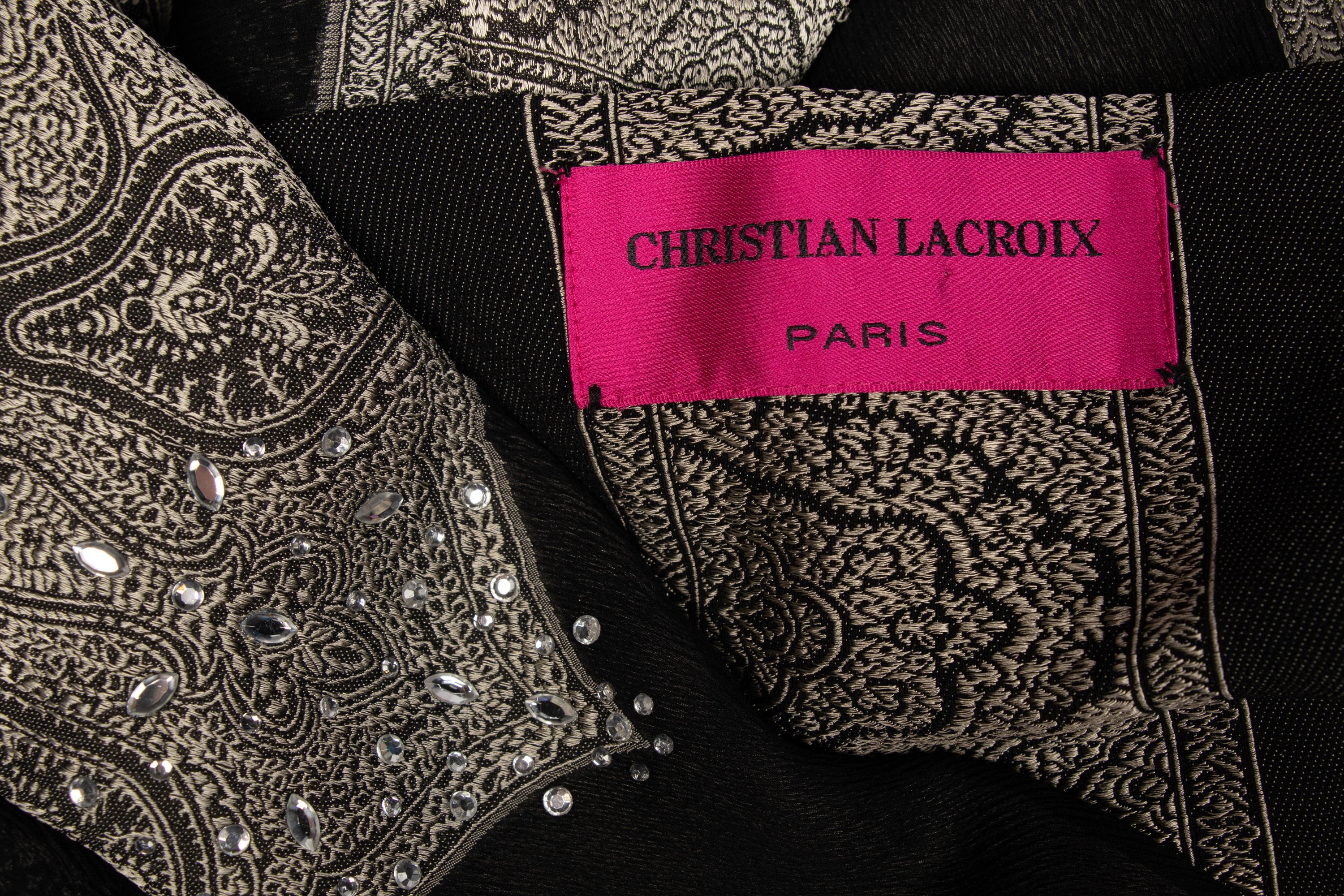 Christian Lacroix Wrap with Fringe, 1990s