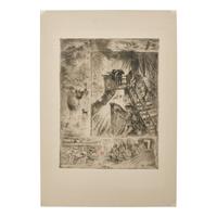 Felix Buhot (French, 1847-1898) — La Traversée (The Passage) , 1879-1885