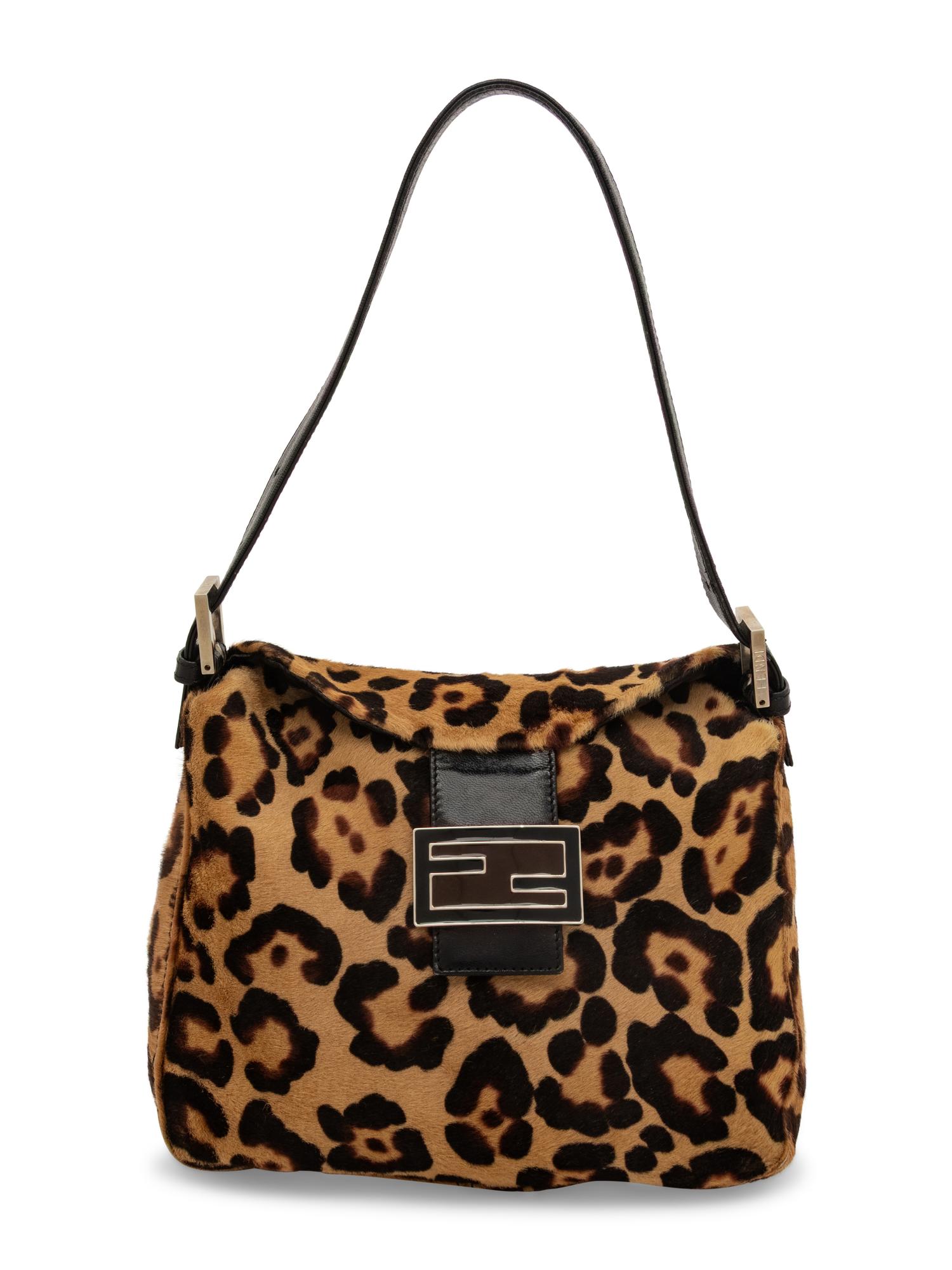 Fendi, Jaguar-Print Pony Hair Bag
