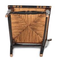A Classical Paint and Stencil Decorated Fancy Chair