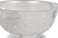 A Group of Tiffany and Co. Silver Presentation Revere Bowls