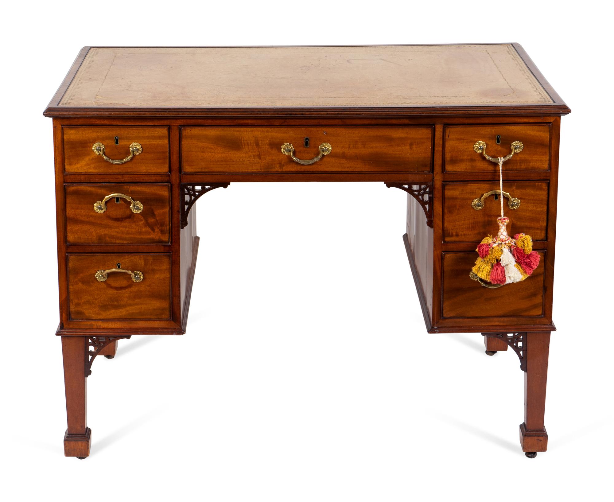 A George III Mahogany Writing Desk — 18TH CENTURY