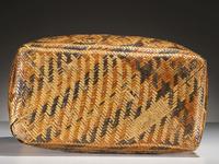 Chitimacha Lidded Double-Walled Basket