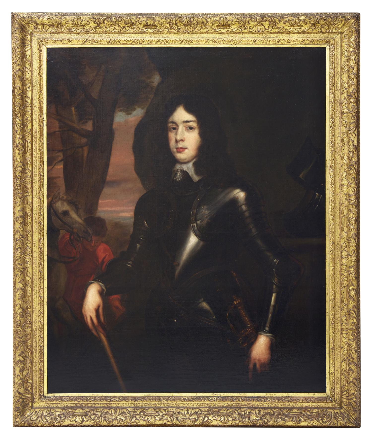 Portrait of a Gentleman in Armor, Three-Quarter Length