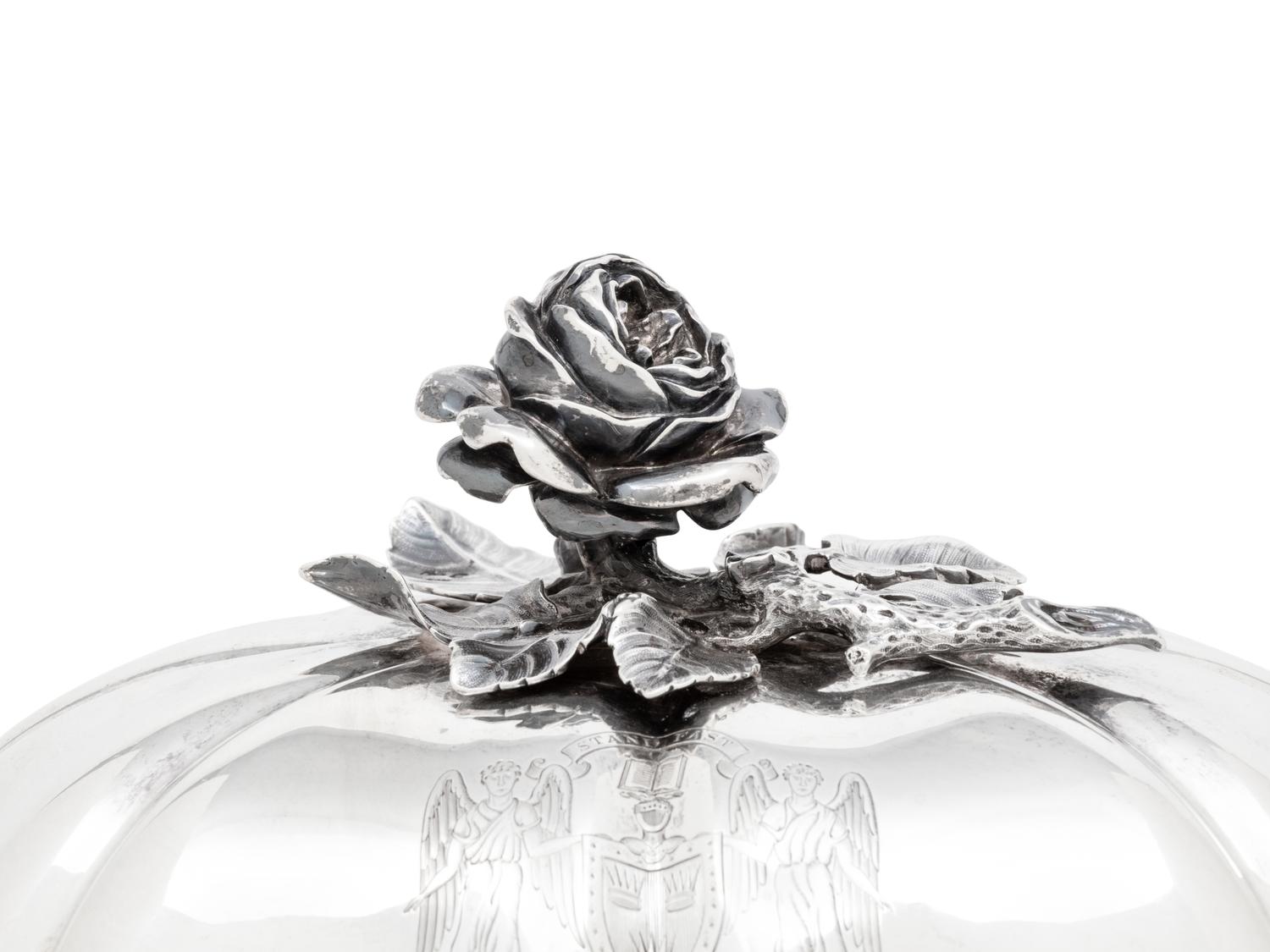 A Paul Storr Silver George IV Covered Vegetable Dish
