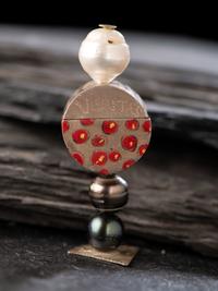 Sterling Silver and Pearl Lidded Trinket