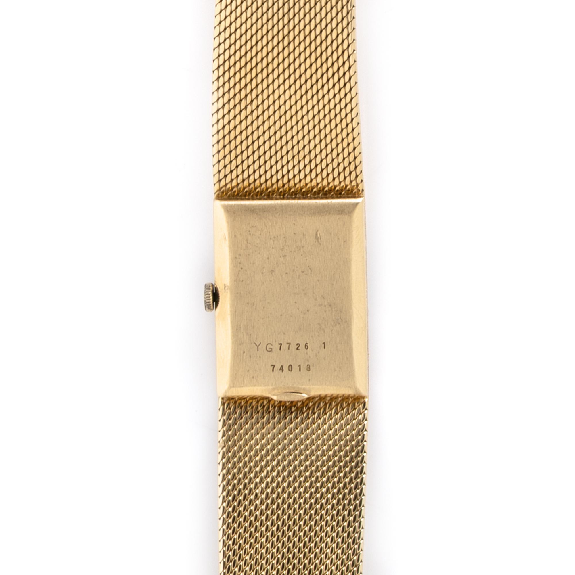 BUECHE GIROD, YELLOW GOLD WATCH