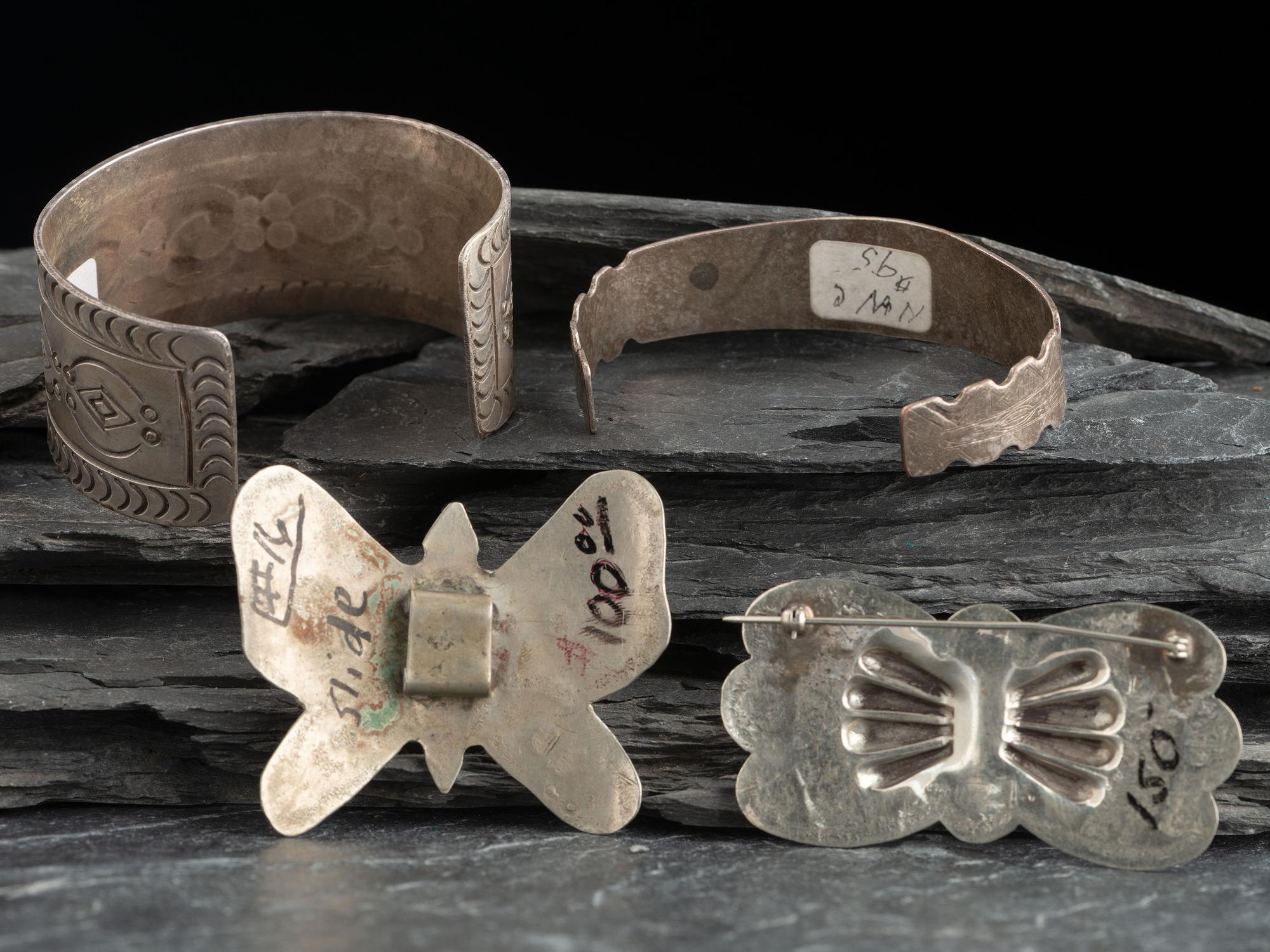 Navajo and Curio Silver Jewelry