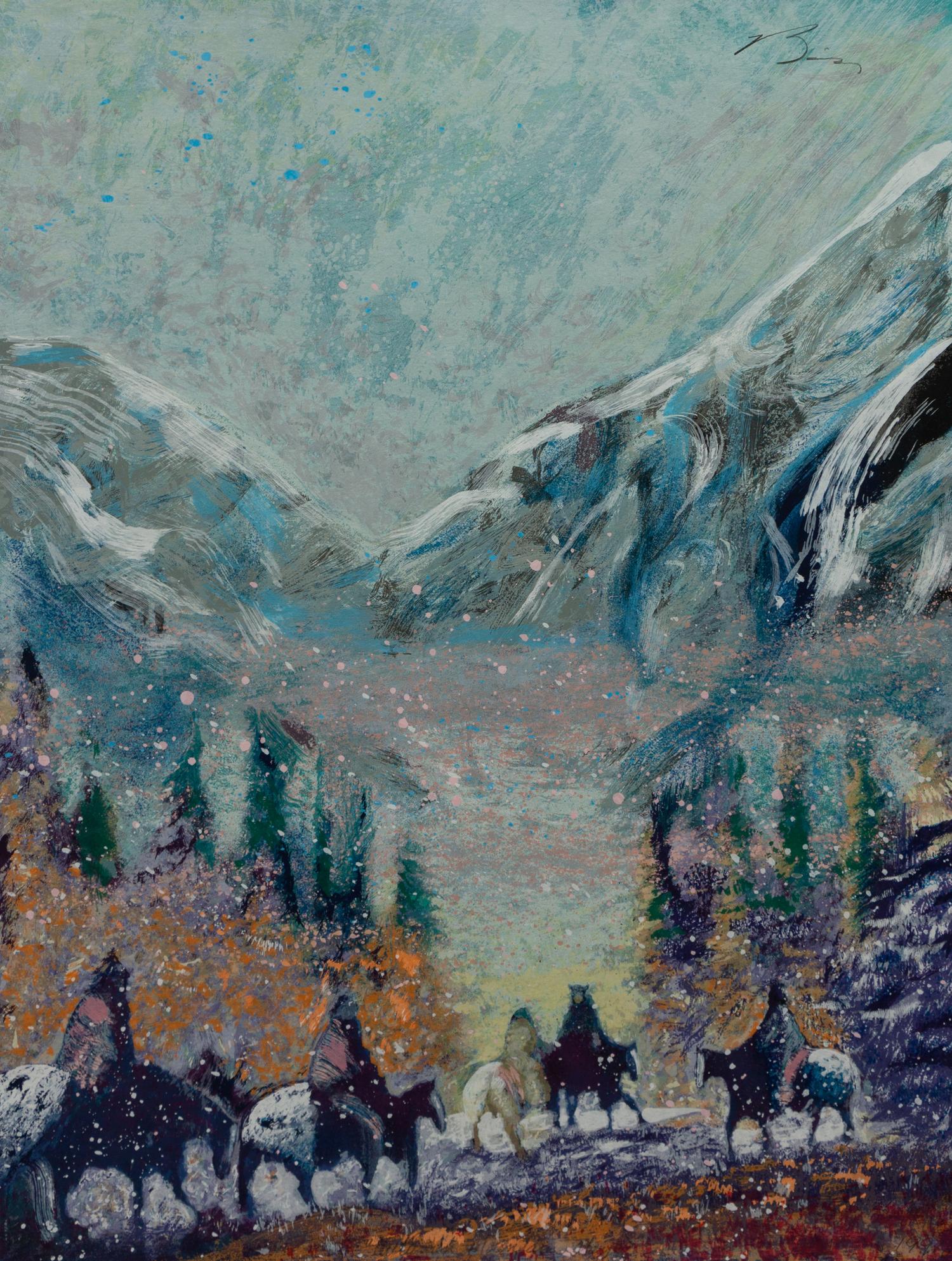Autumn Mountain Haze , edition 173/300