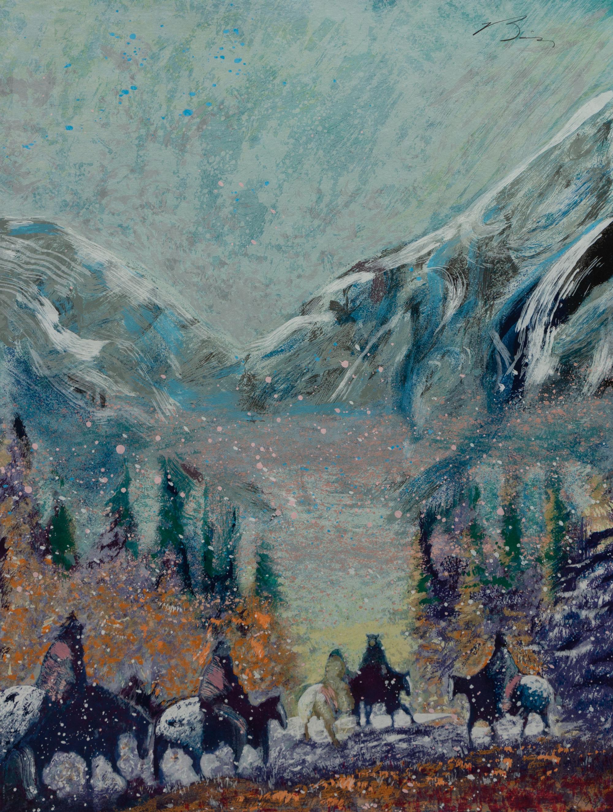 Autumn Mountain Haze , edition 173/300