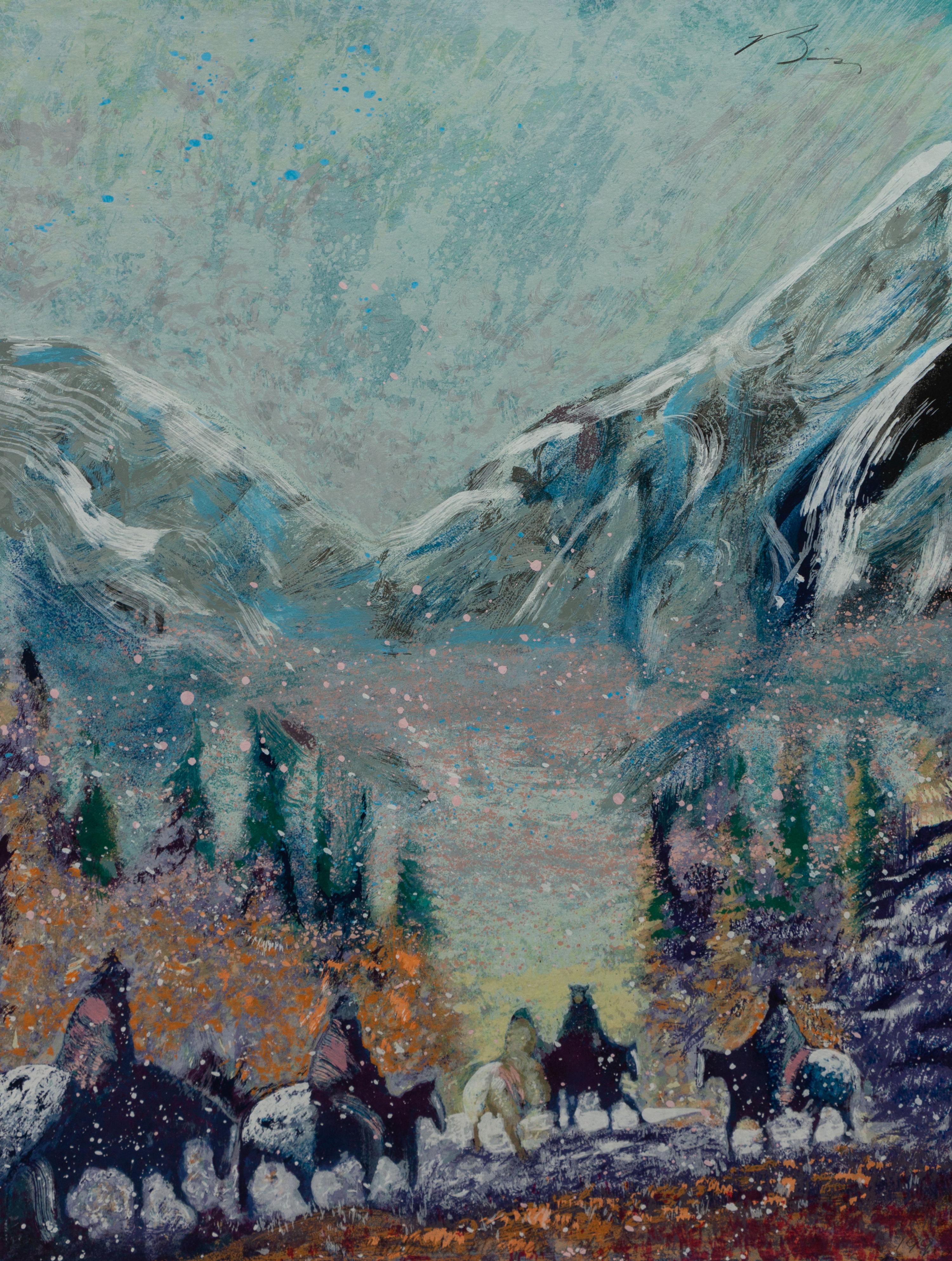 Autumn Mountain Haze , edition 173/300