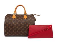 Louis Vuitton Speedy 30 and Zip Pochette, 2003-01