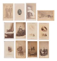 [EARLY PHOTOGRAPHY]. PAWS on parade! A collection of photographs featuring felines and canines.