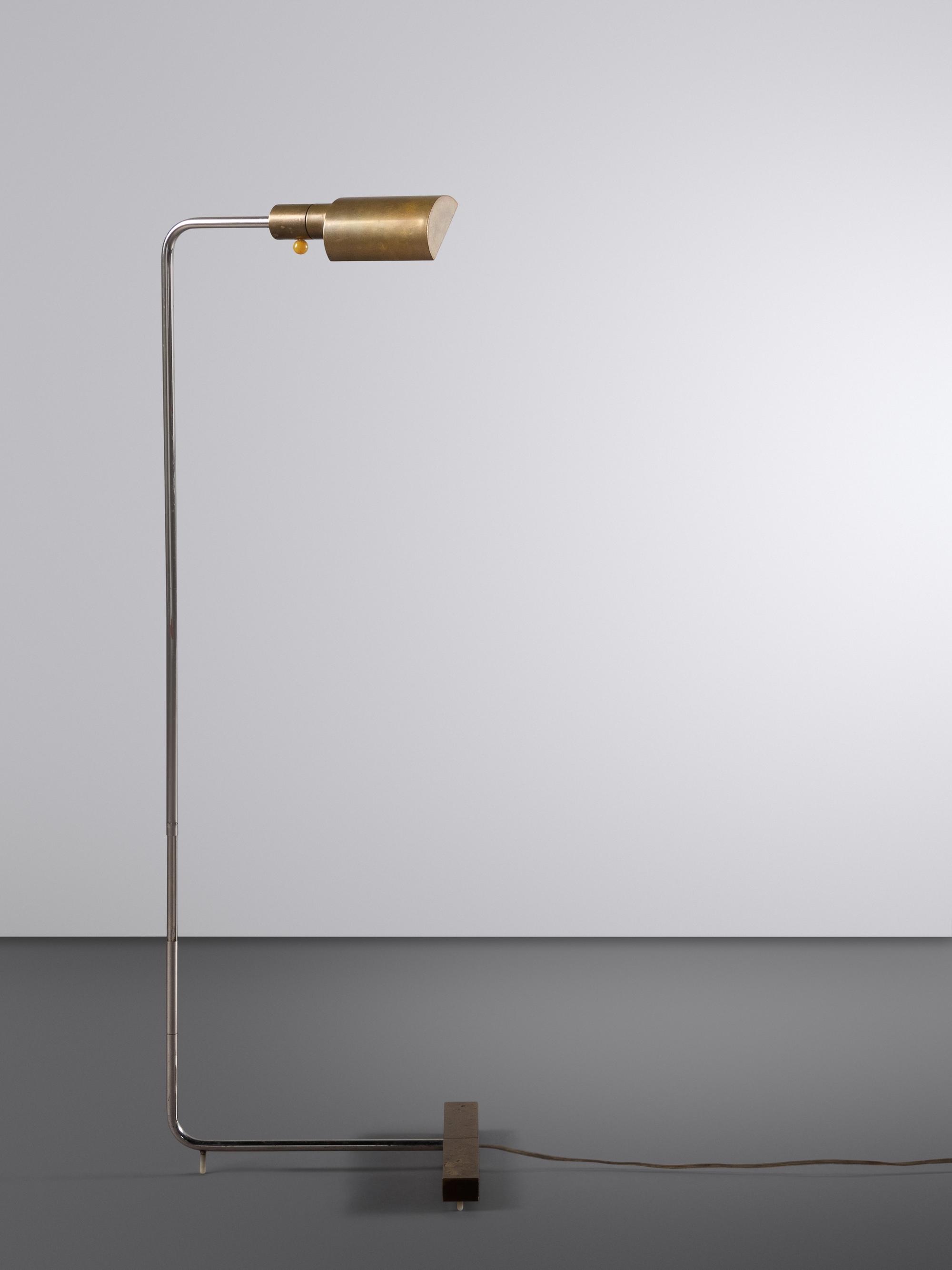 Floor Lamp, model 1U TR Cedric Hartman Studios, USA