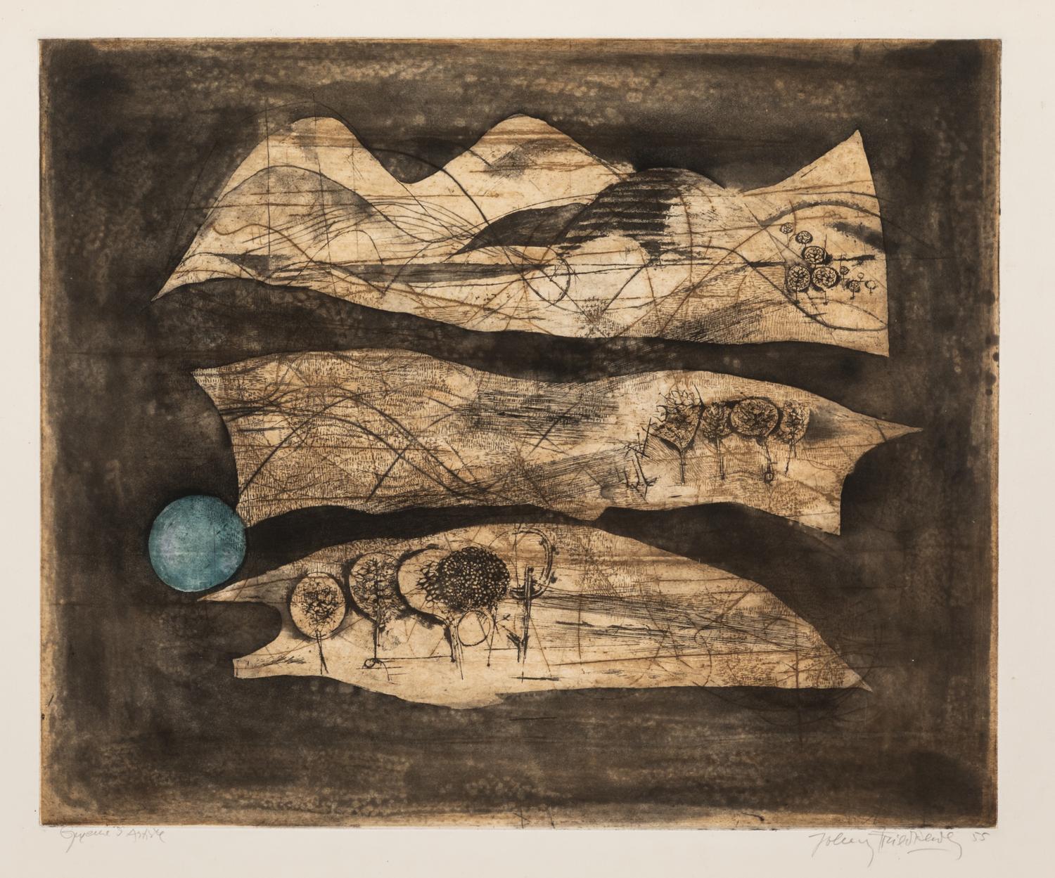 Johnny Friedlander, (French/German, 1912-1992), A group of four works