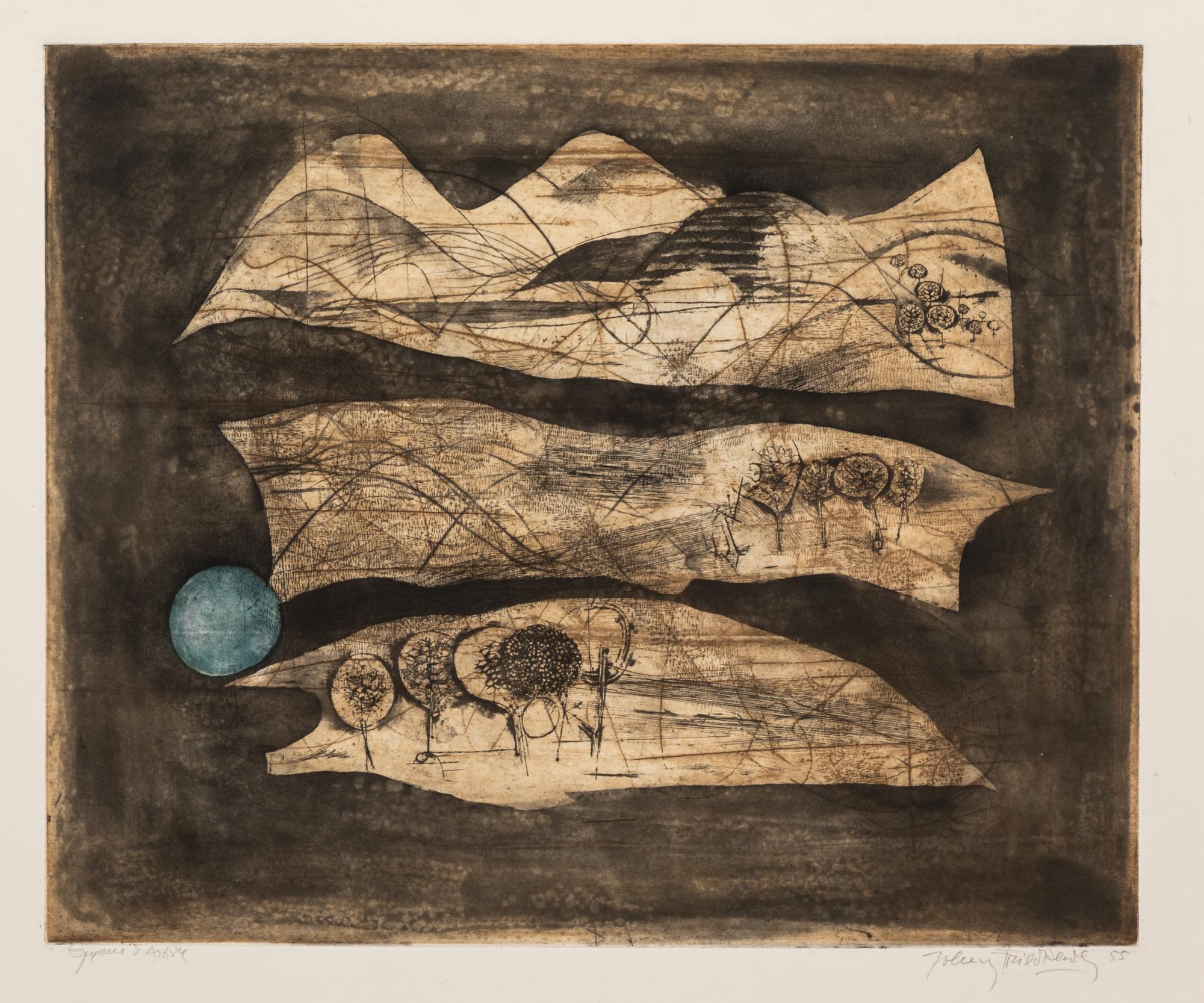 Johnny Friedlander, (French/German, 1912-1992), A group of four works