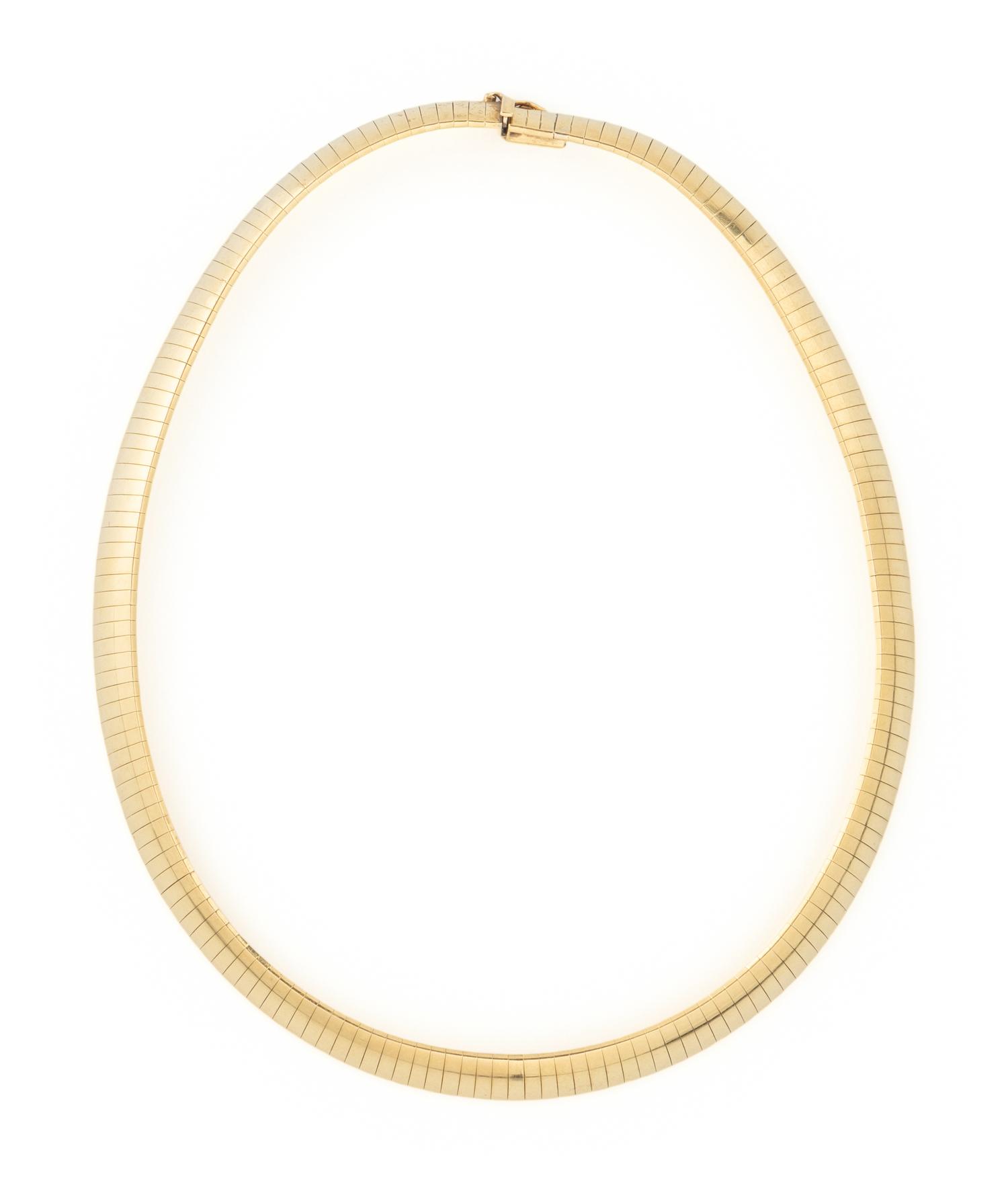 YELLOW GOLD NECKLACE