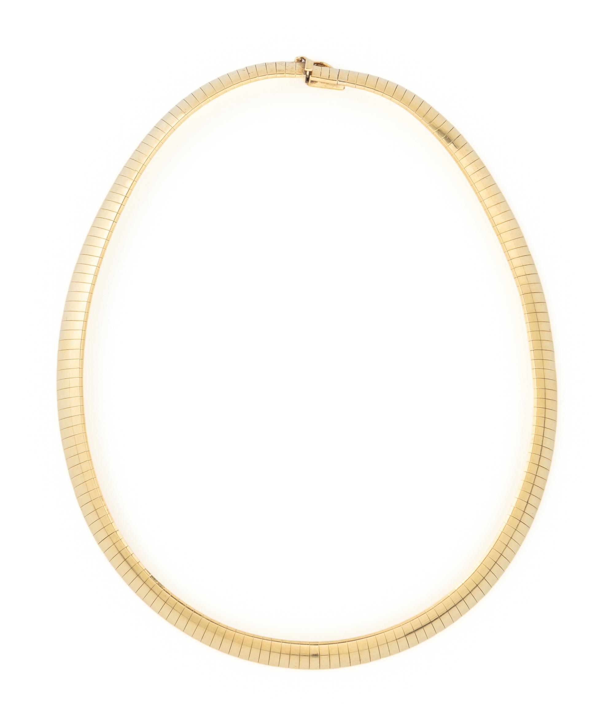 YELLOW GOLD NECKLACE