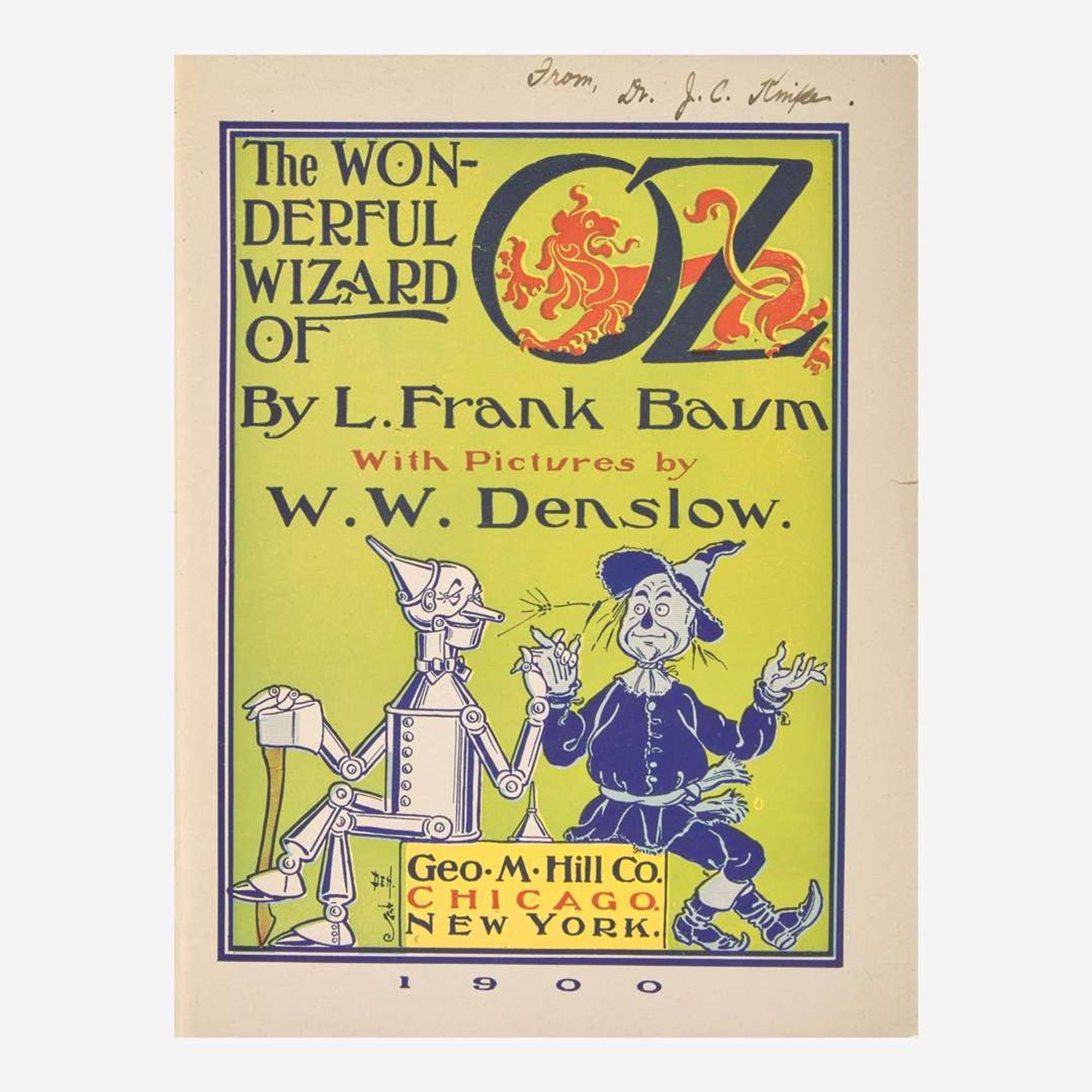 [Children's & Illustrated] Baum, L. Frank The Wonderful Wizard of Oz