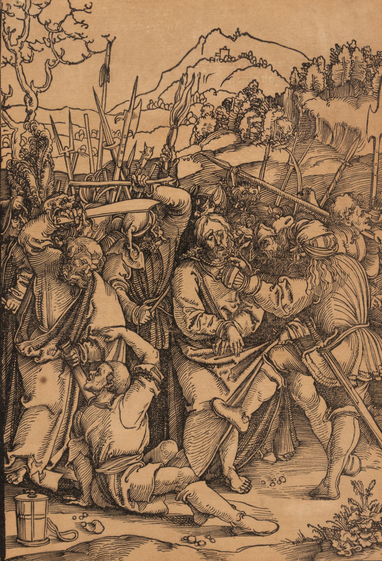 A group of four engravings depicting religious imagery