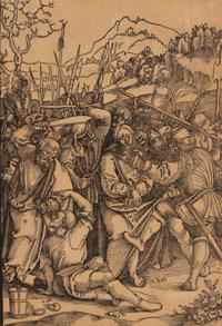 A group of four engravings depicting religious imagery