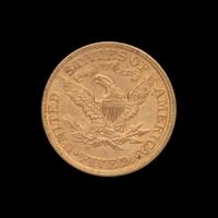 A 1900 Liberty Head $5 Gold Coin
