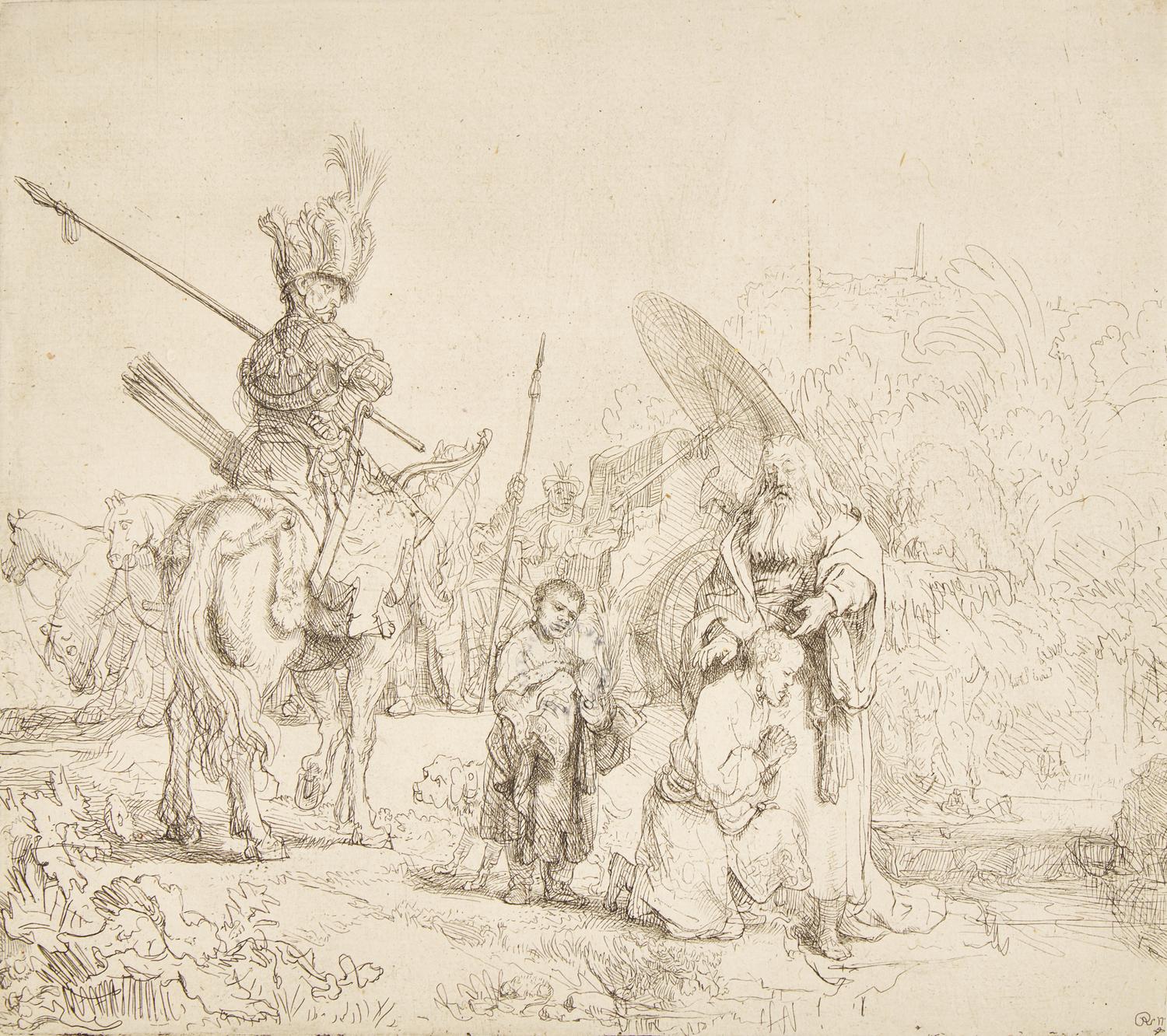 Rembrandt van Rijn (Dutch, 1606–1669) — The Baptism of the Eunuch , 1641