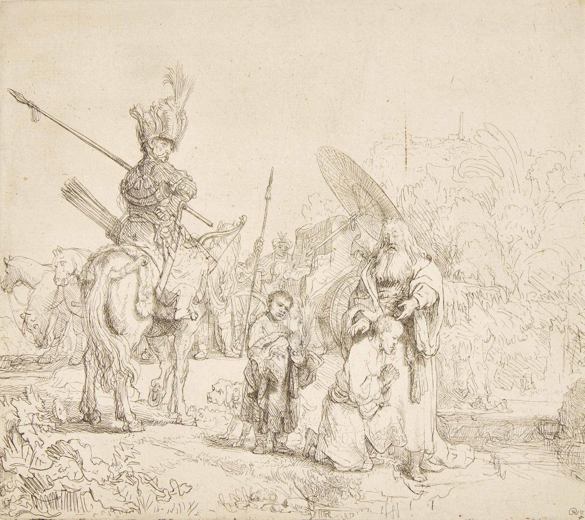 Rembrandt van Rijn (Dutch, 1606–1669) — The Baptism of the Eunuch , 1641