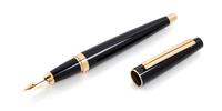 An S.T. Dupont Ellipsis: Composite Noir Fountain Pen
