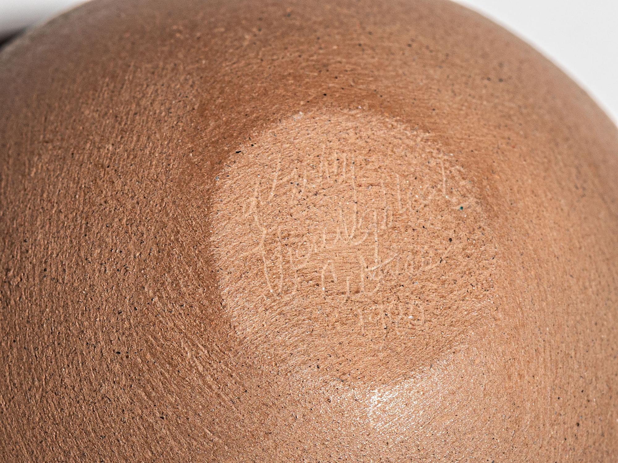 Miniature Pottery Melon Jars