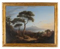 Veduta di Napoli da Posillipo and Veduta della costa Sorrentina (two works)