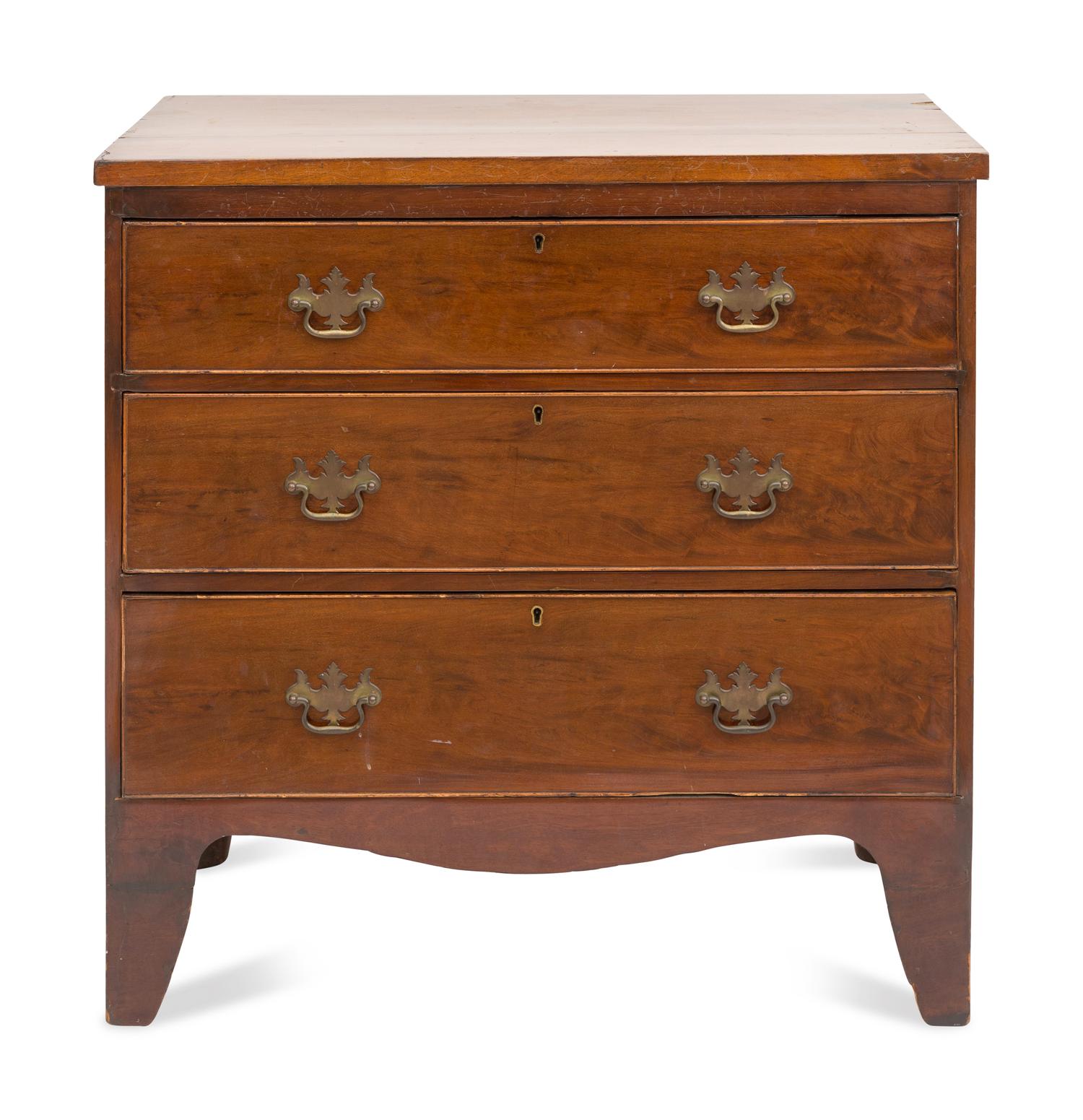 A Federal Mahogany Chest of Drawers