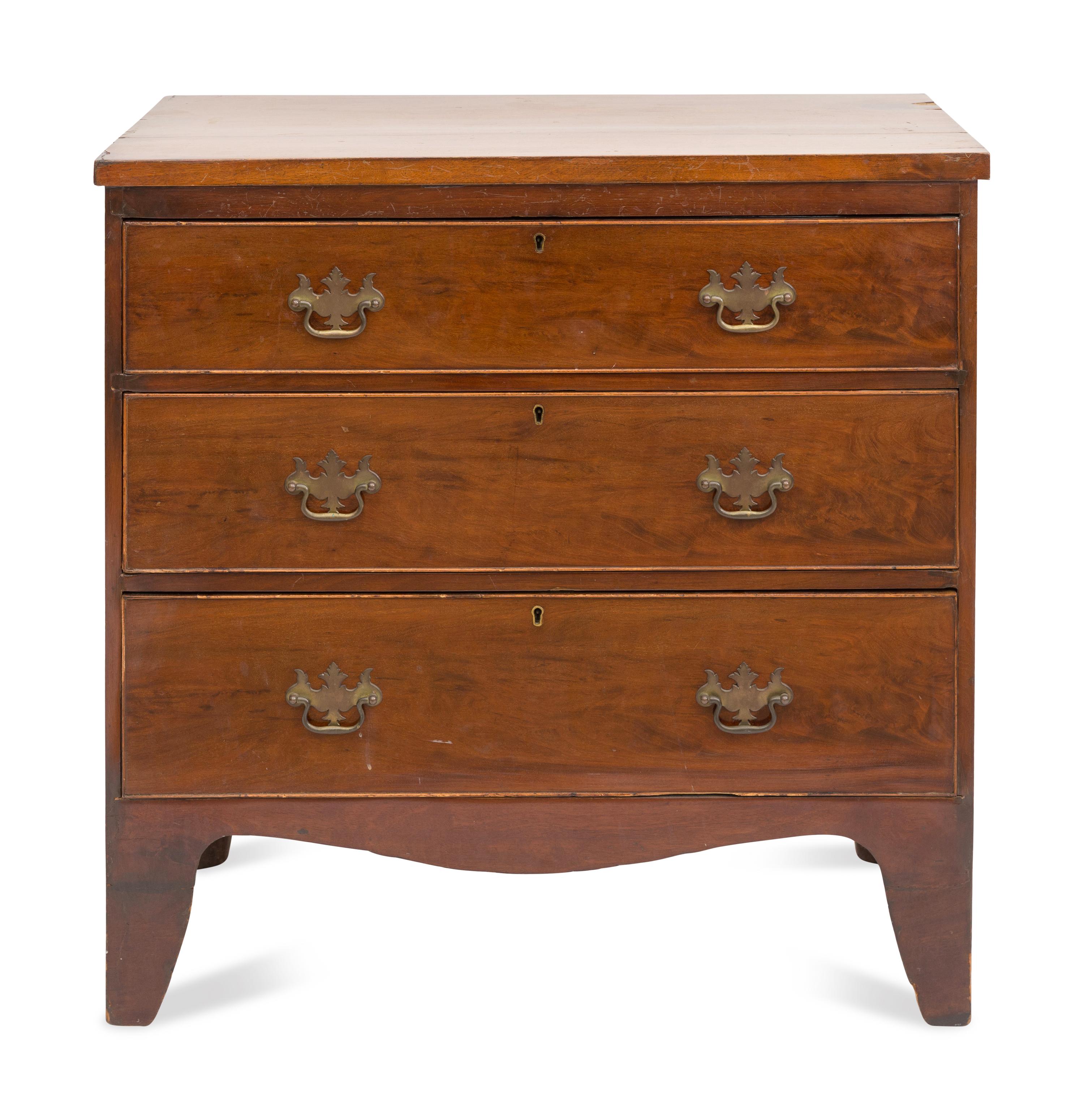 A Federal Mahogany Chest of Drawers