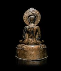 Two Bronze Figures of Bodhisattva