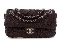 Chanel Ruched Leather Flap Bag, Fall 2007