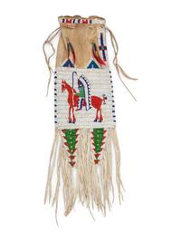Sioux Pictorial Tobacco Bag